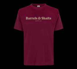 Barrels and Shafts T-Shirt - Bordeaux Rot Angebot kostenlos vergleichen bei topsport24.com.