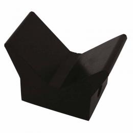 Bugschutz schwarz aus Gummi 100 x 75 mm