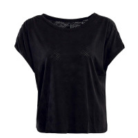Damen T-Shirt - Free Life Structure Modal - Black
