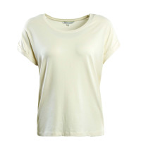 Damen T-Shirt - Moster Neck - Antique / White