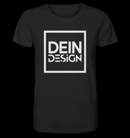 DeinDesign M?nner T-Shirt - Personalisierter Druck XL (X-Large) / Schwarz