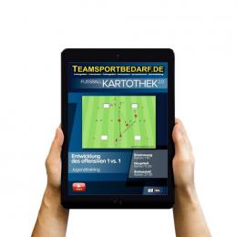 Download - Kartothek 2.0 (60 Übungsvarianten) - Entwicklung des offensiven 1 vs. 1 (Fußball)