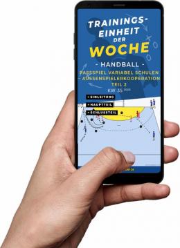 Download (KW 35) - Variables Passspiel - Außenspieler Kooperation 2 (Handball)