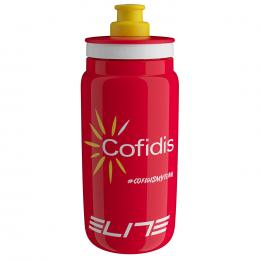 ELITE Fly 550 ml Cofidis 2022 Trinkflasche, für Herren, Fahrradflasche, Fahrradz