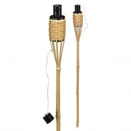 Gartenfackel Bambus - 60cm - Fackel aus Naturmaterialien Angebot kostenlos vergleichen bei topsport24.com.