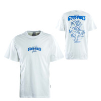 Herren T-Shirt - Ride Good - White / Blue
