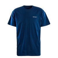 Herren T-Shirt - Script Embroidery - Elder Blue / White Angebot kostenlos vergleichen bei topsport24.com.