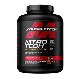 Muscletech Nitro Tech 100% Whey Gold 2270g Double Rich Chocolate
