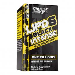 Nutrex Research Lipo 6 Black Intense Ultra Concentrate 60 Kapseln