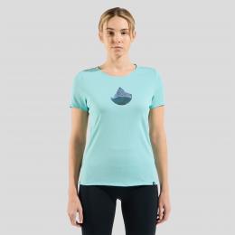 Odlo F-Dry T-Shirt mit Bergmotiv Lady | 554601-21074