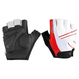 ROECKL Bagwell weiß-rot Handschuhe, für Herren, Größe 7, Rennrad Handschuhe, Fah