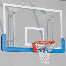 Sport-Thieme Kantenschutzpolster für Basketball-Zielbrett, Für 21 mm Zielbrettstärke, Schwarz