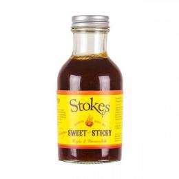 STOKES BBQ Sauce Sweet & Sticky 250ml leichte Süße mit kräftigem Ra...