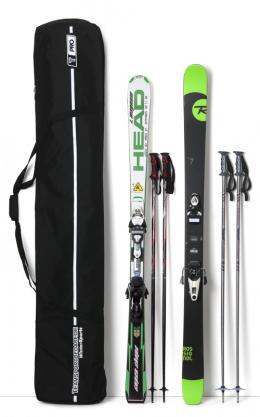 T-PRO Doppel Skitasche 195 cm - für 2 Paar Alpin-Ski
