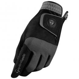 TaylorMade Rain Control Paar Golf-Handschuh Herren | Black-Gray S