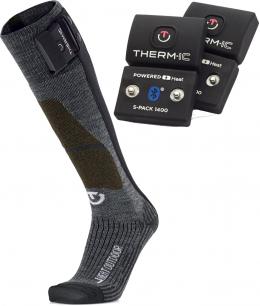 Therm-ic PowerSock Set Heat Fusion Outdoor SPack 1400 BT (45.0 - 47.0, grau)