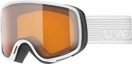 uvex Scribble Lasergold Kinderskibrille (1130 white, lasergold clear (S2))