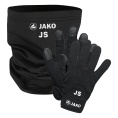 10x Feldspielerhandschuhe Fleece & Neckwarmer Funktion (inkl. Initialen) Set