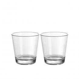 2 x Saftglas  aus bruchfestem Polycarbonat - 250ml