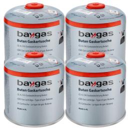 4 x Butangas Schraubkartusche 500g EN417 Gaskartusche