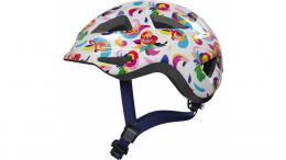 Abus Anuky 2.0 Kinderhelm WHITE PARROT M 52-57