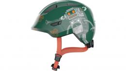 Abus Smiley 3.0 Kinderhelm GREEN ROBO M 50-55