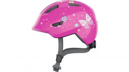 Abus Smiley 3.0 Kinderhelm PINK BUTTERFLY M 50-55