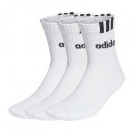     adidas 3-Streifen Linear Half-Crew Cushioned Socken 3er Pack
  