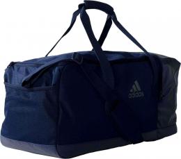 adidas 3S Performance Teambag Medium Sporttasche (collegiate navy/utility green f16/utility green f16)