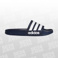 adidas Cloudfoam Adilette blau/weiss Größe 40 1/2