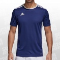 adidas Entrada 18 Jersey blau/weiss Größe S