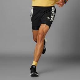 adidas Own the Run 3-Streifen 2-in-1 Shorts | IQ3808