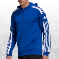 adidas Squadra 21 Hoodie blau/weiss Größe M
