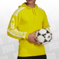adidas Squadra 21 Hoodie gelb/weiss Größe L