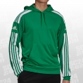 adidas Squadra 21 Hoodie grün/weiss Größe M