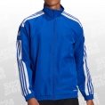 adidas Squadra 21 Präsentationsjacke blau/weiss Größe S