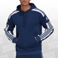 adidas Squadra 21 Sweat Hoodie blau/weiss Größe M