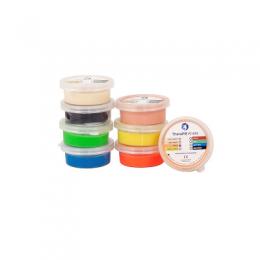 AFH Webshop Therapieknete, Gelb, mittel-weich, 16x16x14 cm, 1,5 kg