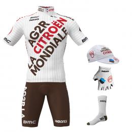 AG2R Citroën Team Pro Race 2022 Maxi-Set (5 Teile), für Herren, Fahrradbekleidun