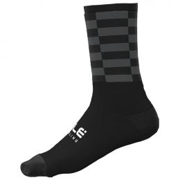 ALÉ Checker Winterradsocken, für Herren, Größe L, Rennradsocken, MTB Bekleidung