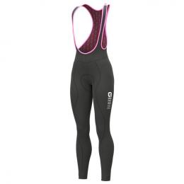 ALÉ Essential lange Damen Trägerhose, Größe S, Radhose, Radsportbekleidung