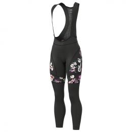 ALÉ Fiori lange Damen Trägerhose, Größe M, Fahrradhose, Radbekleidung