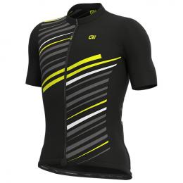 ALÉ Flash Kurzarmtrikot, für Herren, Größe L, Radtrikot, Fahrradbekleidung