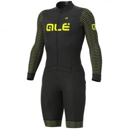ALÉ Langarm-DWR Ciclocross Fuga Racebody, für Herren, Größe M, Rennrad Body, Rad