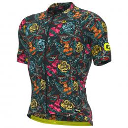 ALÉ Tattoo Kurzarmtrikot, für Herren, Größe XL, Radtrikot, Fahrradbekleidung