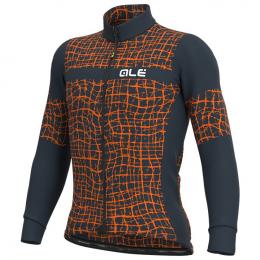 ALÉ Wall Langarmtrikot, für Herren, Größe 2XL, Fahrradtrikot, Radbekleidung