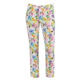 Alberto Jana CR WR Flowers regular fit Golf-Hose Damen | fantasy-065 38