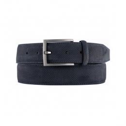 Alberto Leather Gürtel | dark blue-889 120