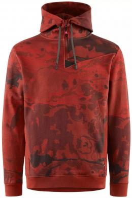 Angebot für Alfsol Half Zip Hoodie Men Klättermusen, hypoxic red rose s Bekleidung > Pullover General Clothing - jetzt kaufen.
