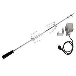 ALLGRILL Grillspieß mit Motor 230V - 110cm - für Gasgrill CHEF XL, ...